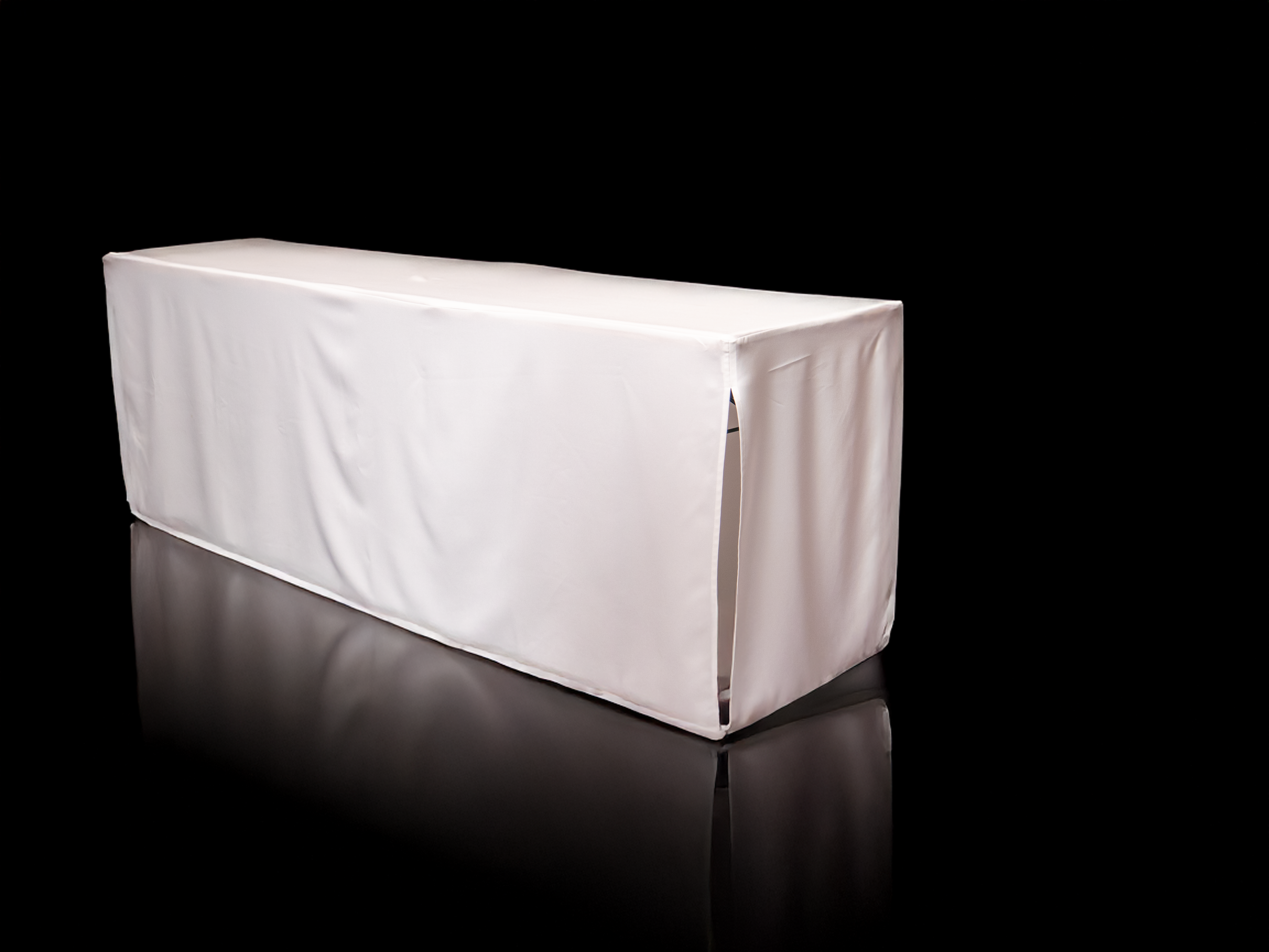 Husse für Biertisch creme