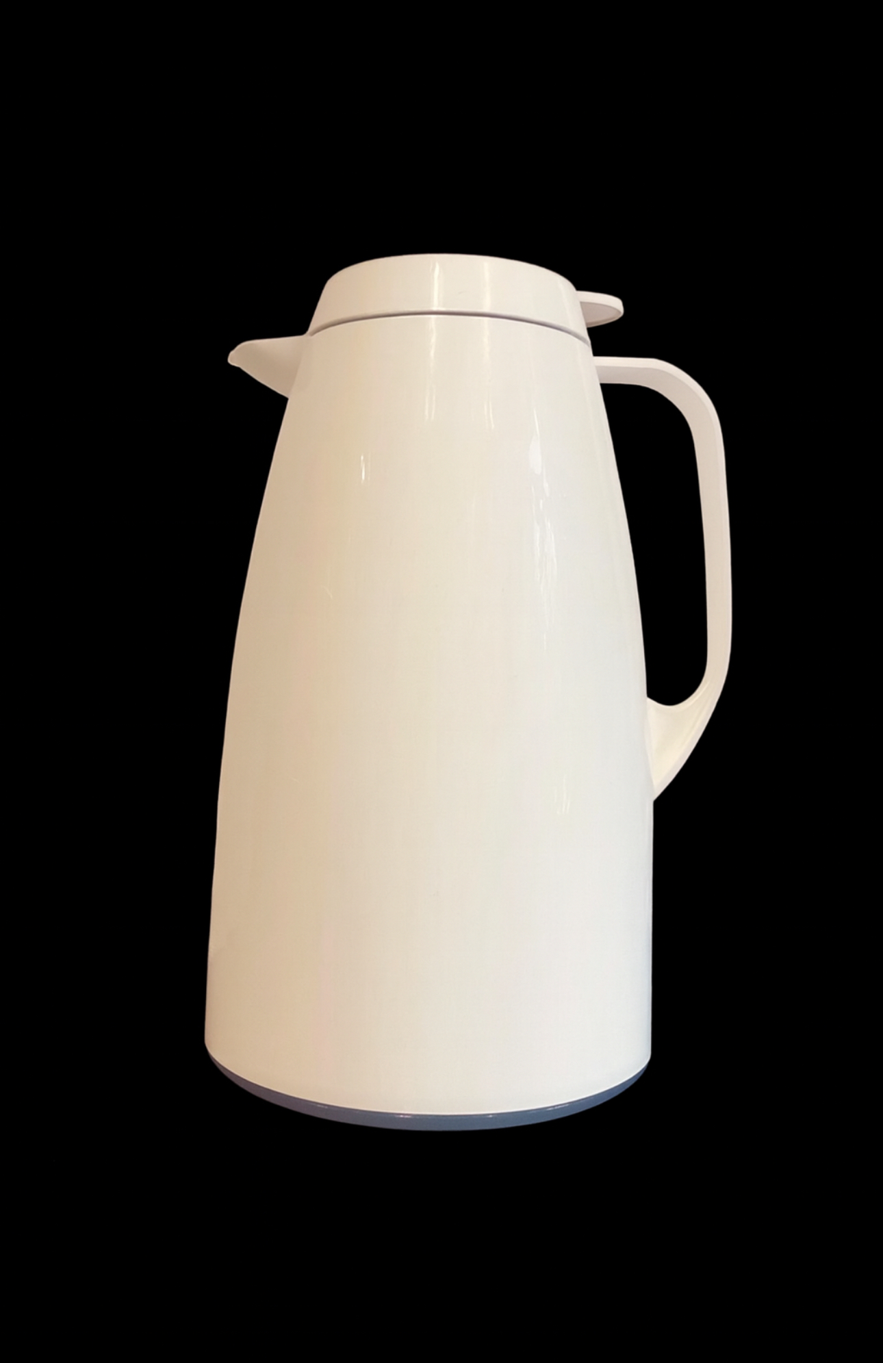 Thermoskanne 1l, weiß