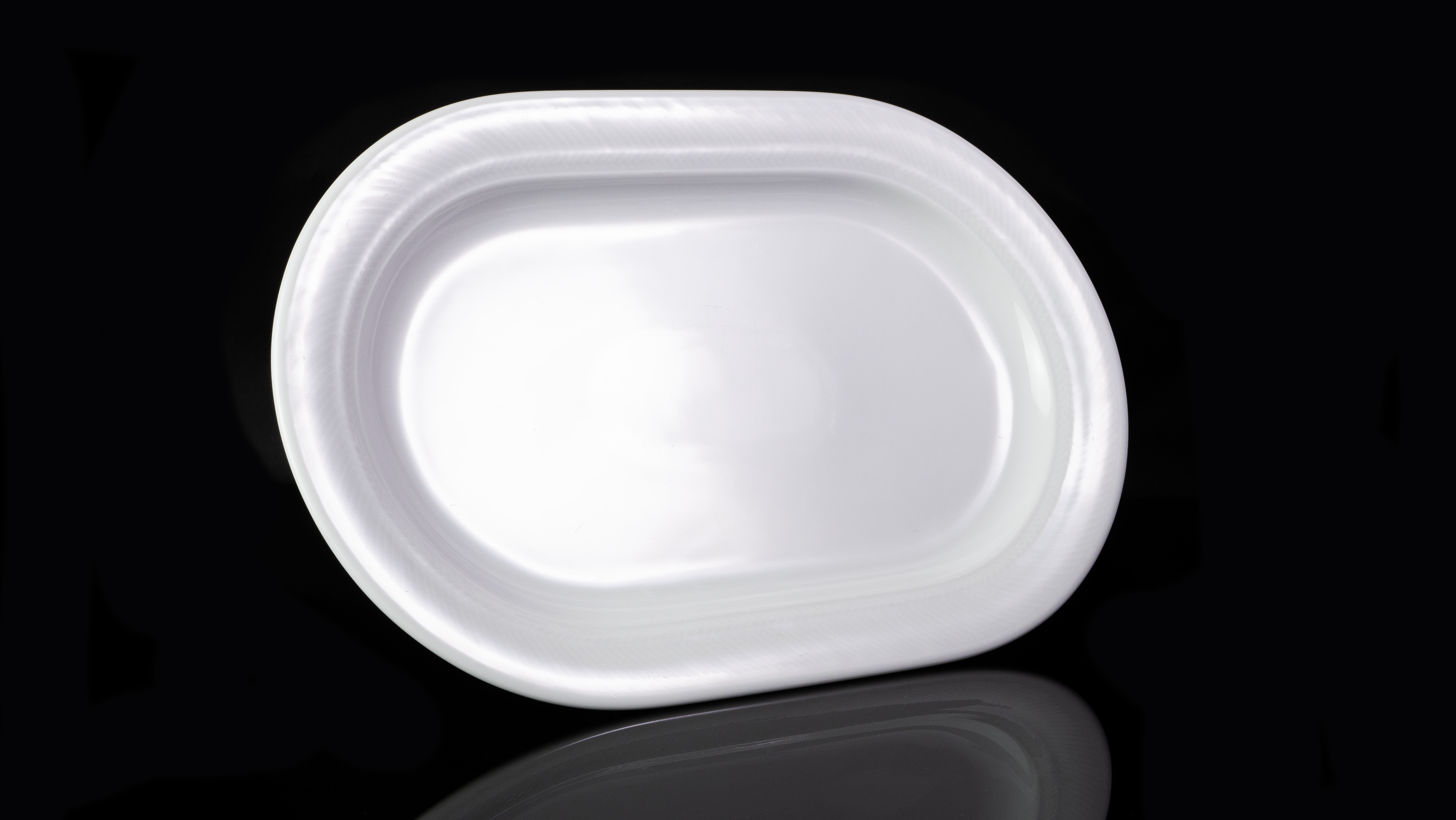 Mietgeschirr Excusiv Platte oval, 37cm