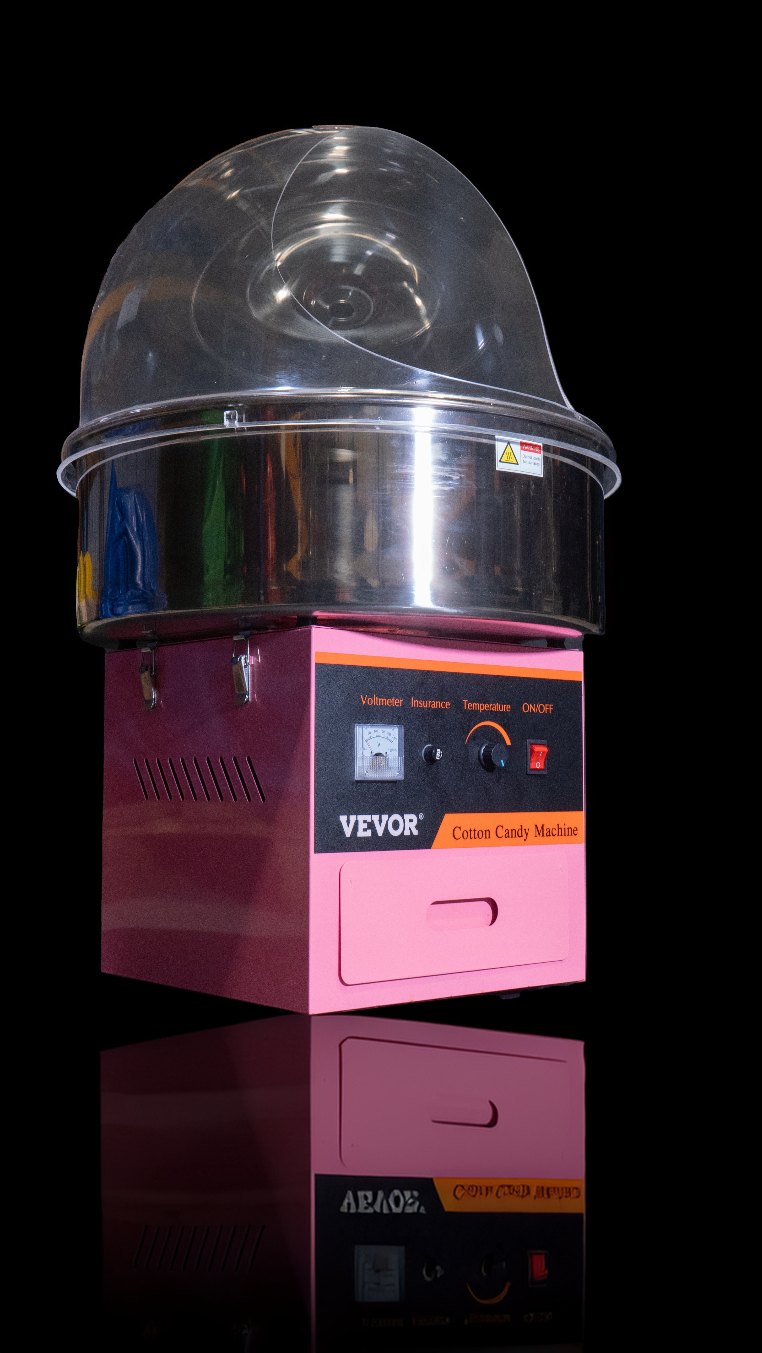 Zuckerwattemaschine 52 cm incl. Material für 100 Portionen