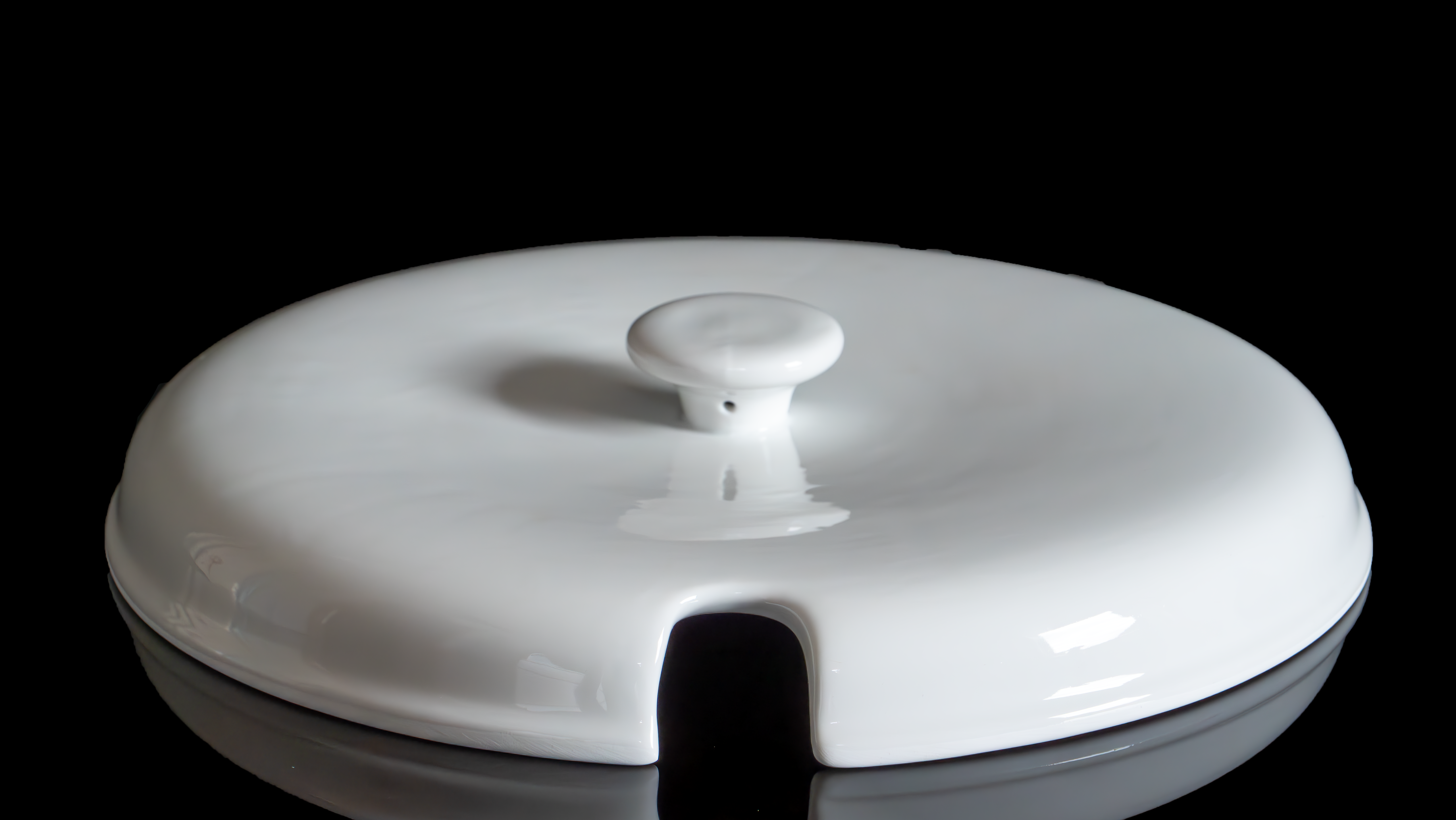 Mietgeschirr Deckel für Suppenterrine, Schüssel 3l gerade