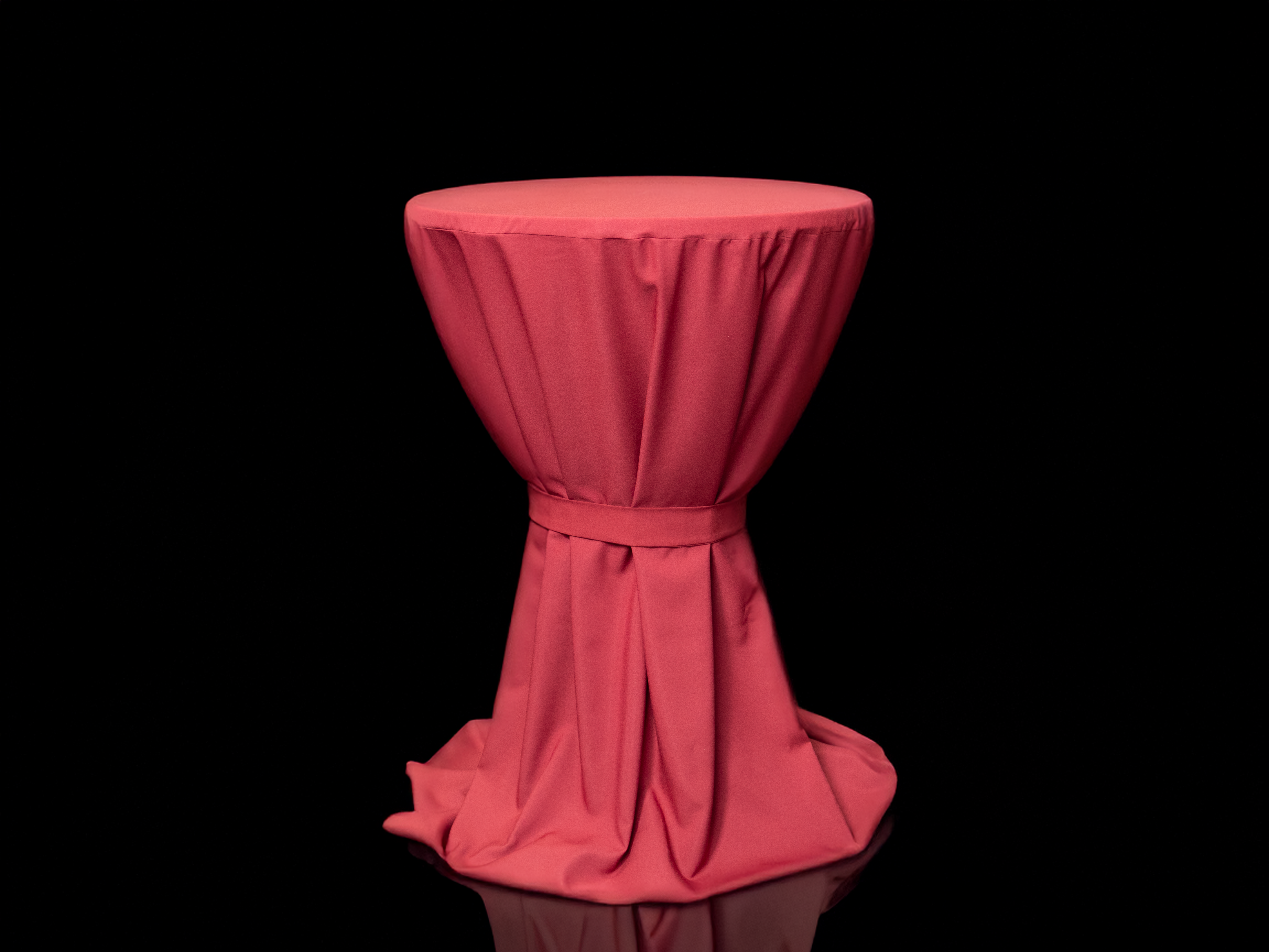 Hussen bordeaux für Stehtische