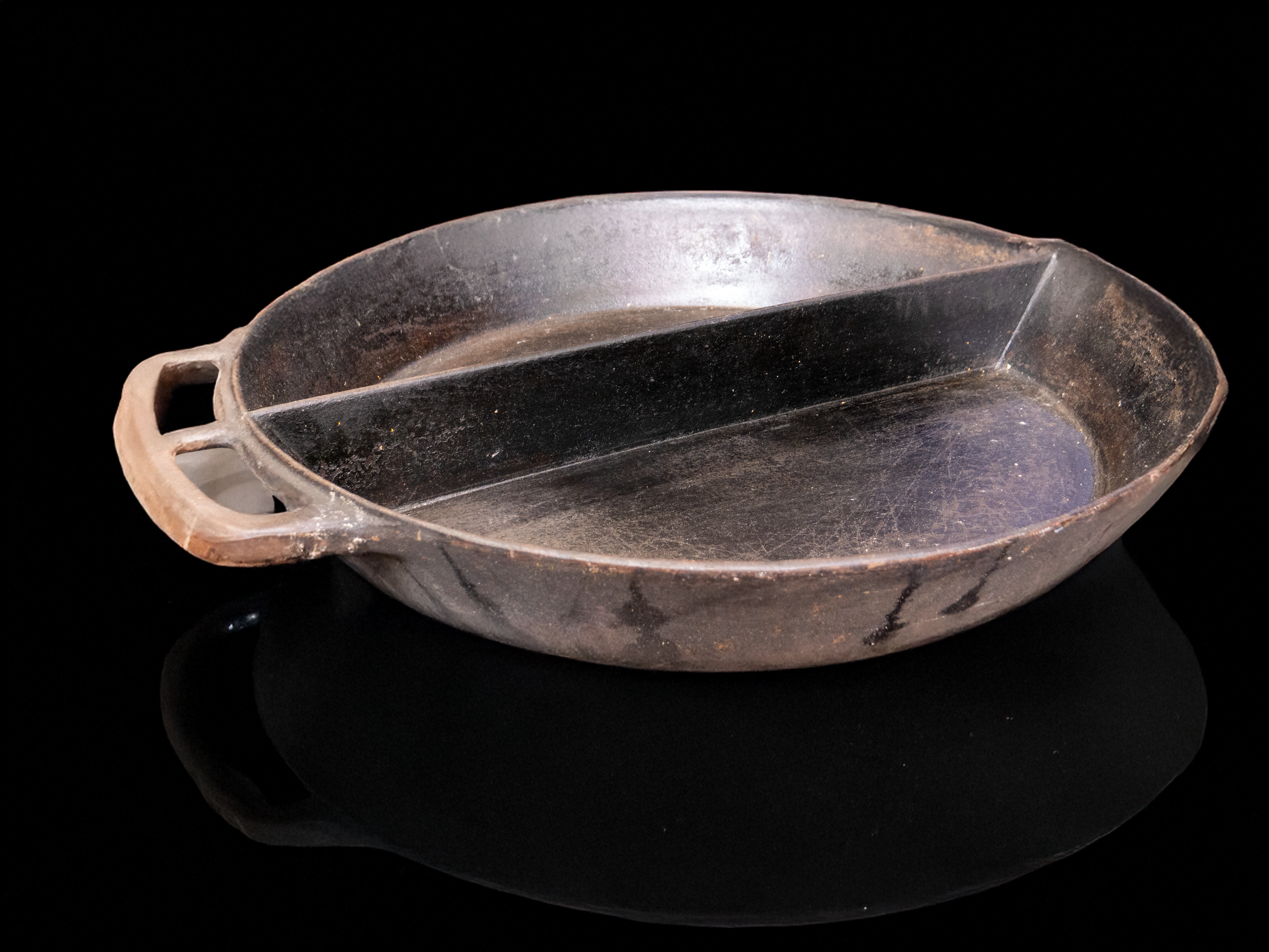 Riesenpfanne  75 cm ,geteilt/ gereinigte Rückgabe