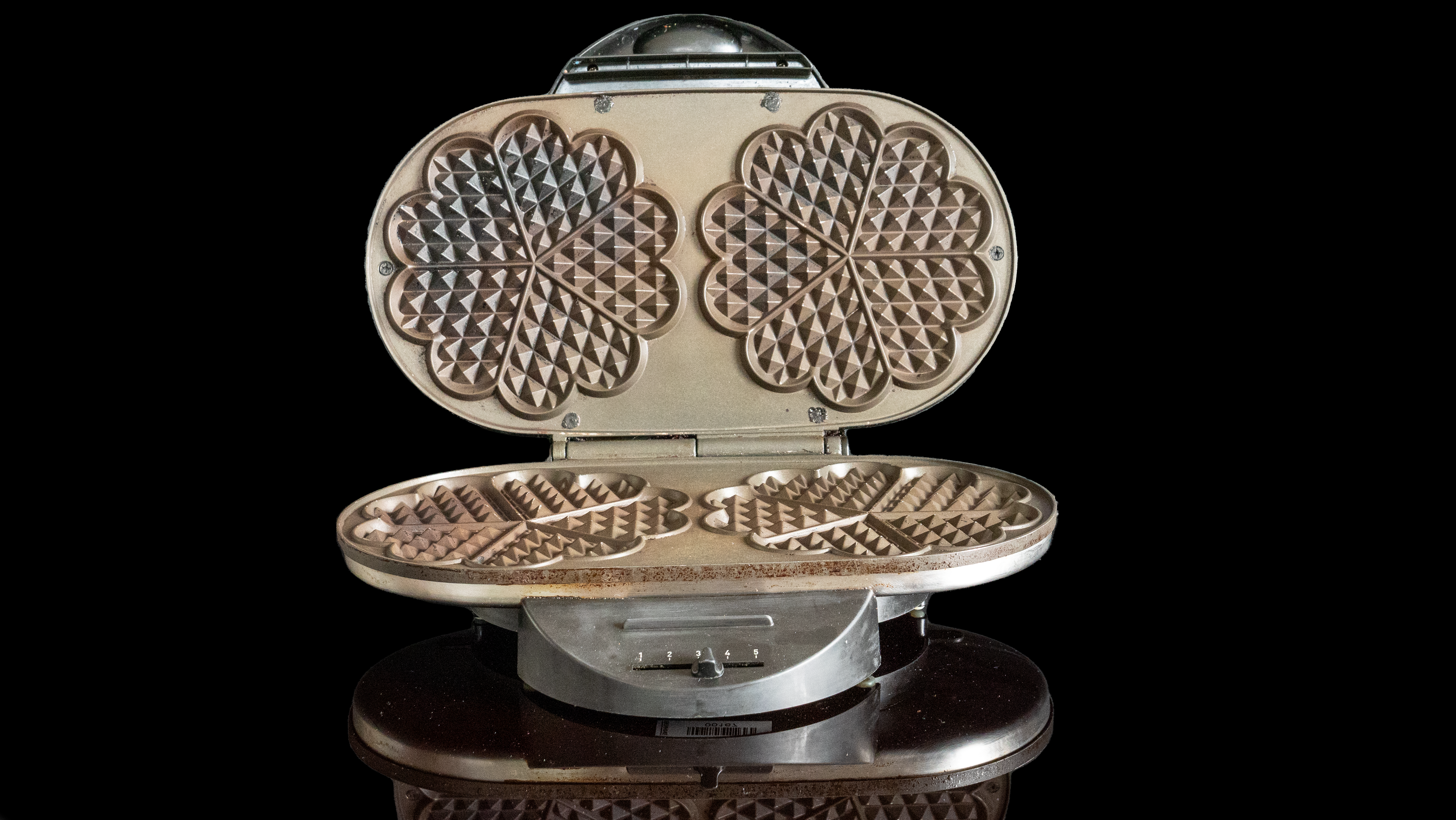 Doppelwaffeleisen Herzform