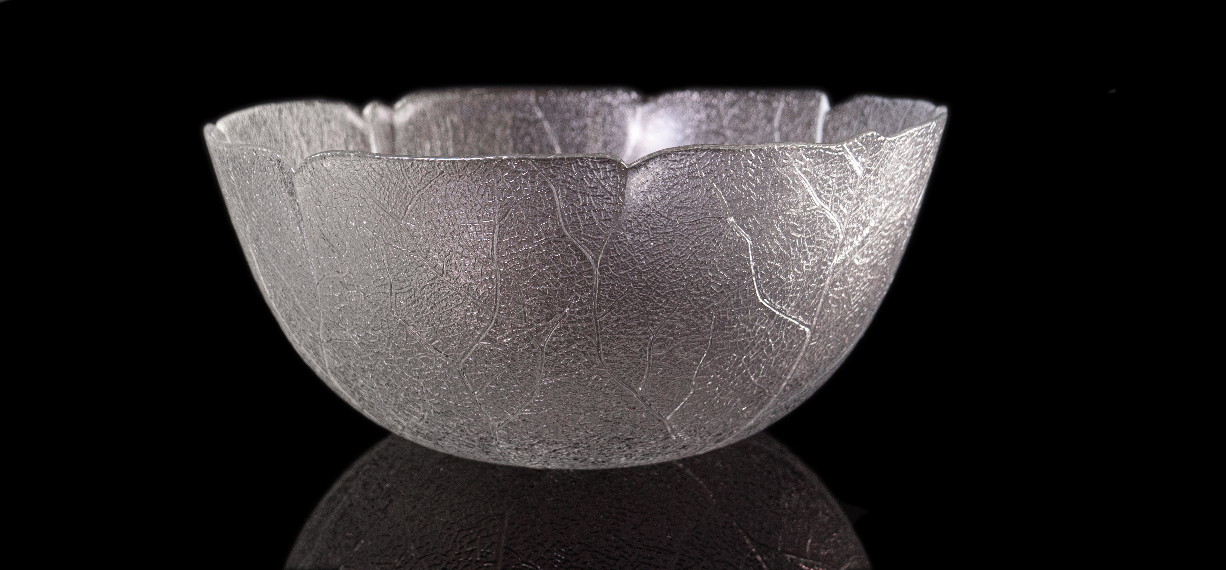 Mietgeschirr Salatschüssel Glas groß, 28-31 cm Durchmesser