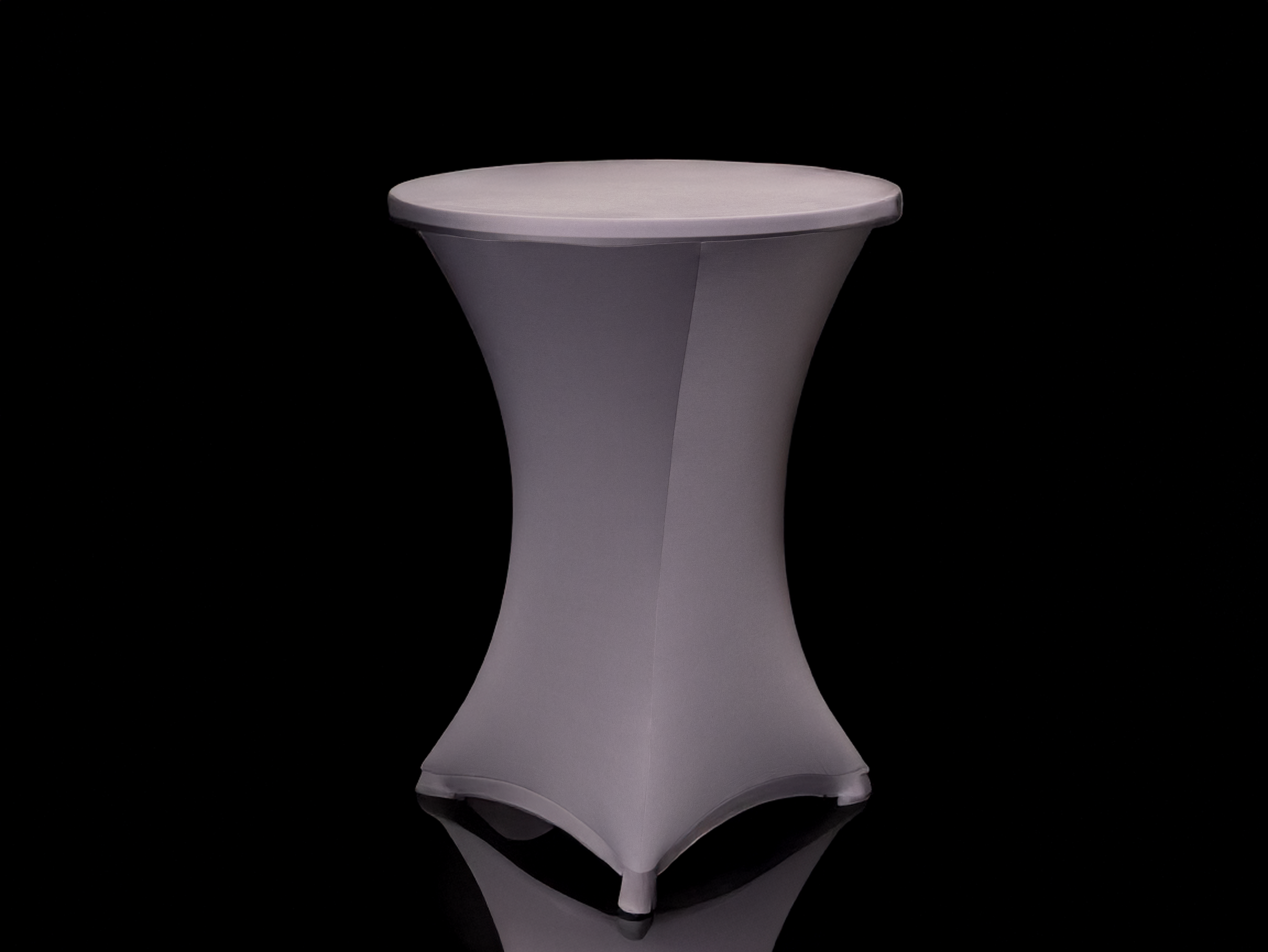 Stretchhusse grau für Stehtisch 80 cm Durchmesser ( ohne Topcover)