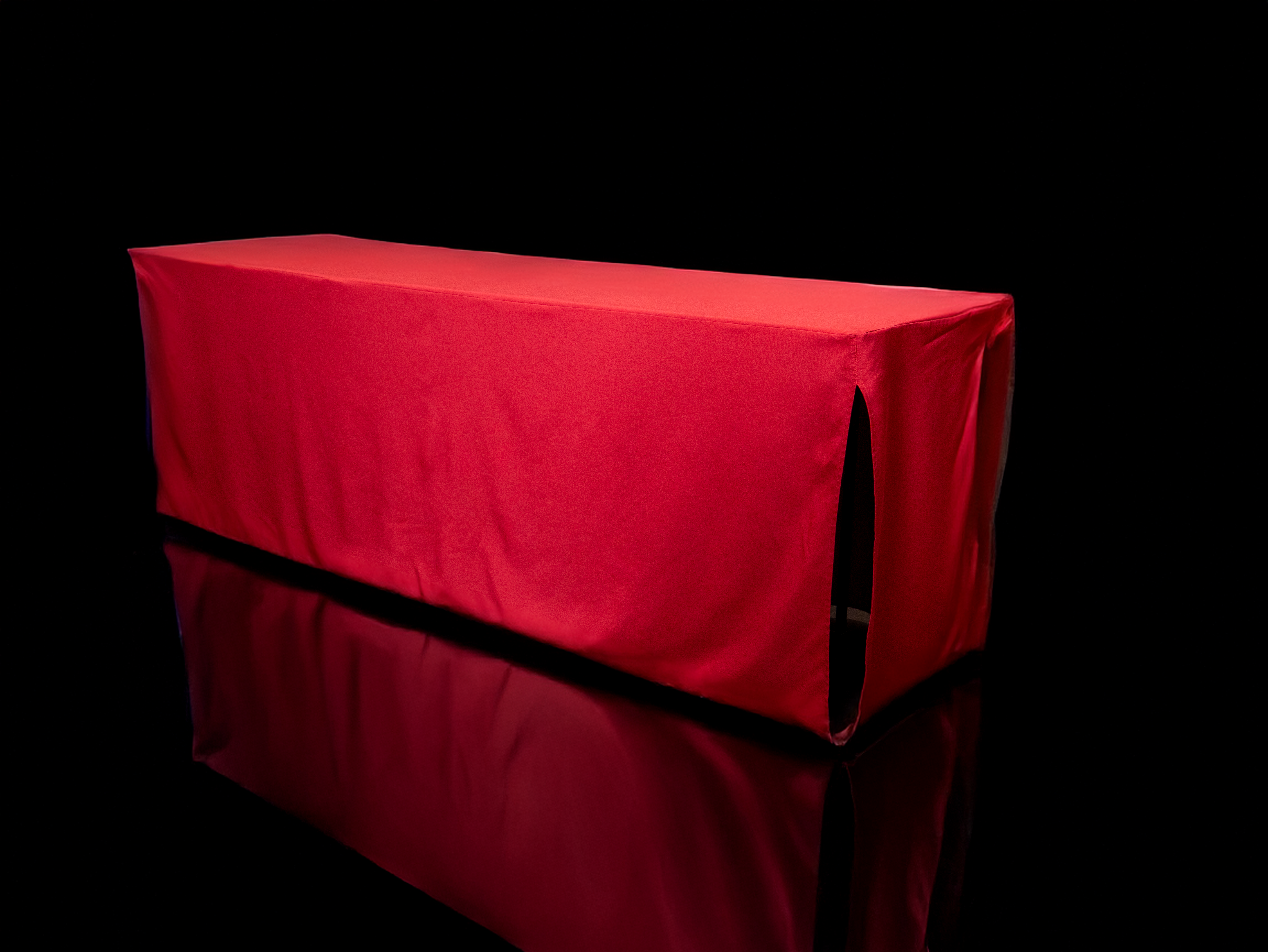 Husse für Biertisch bordeaux