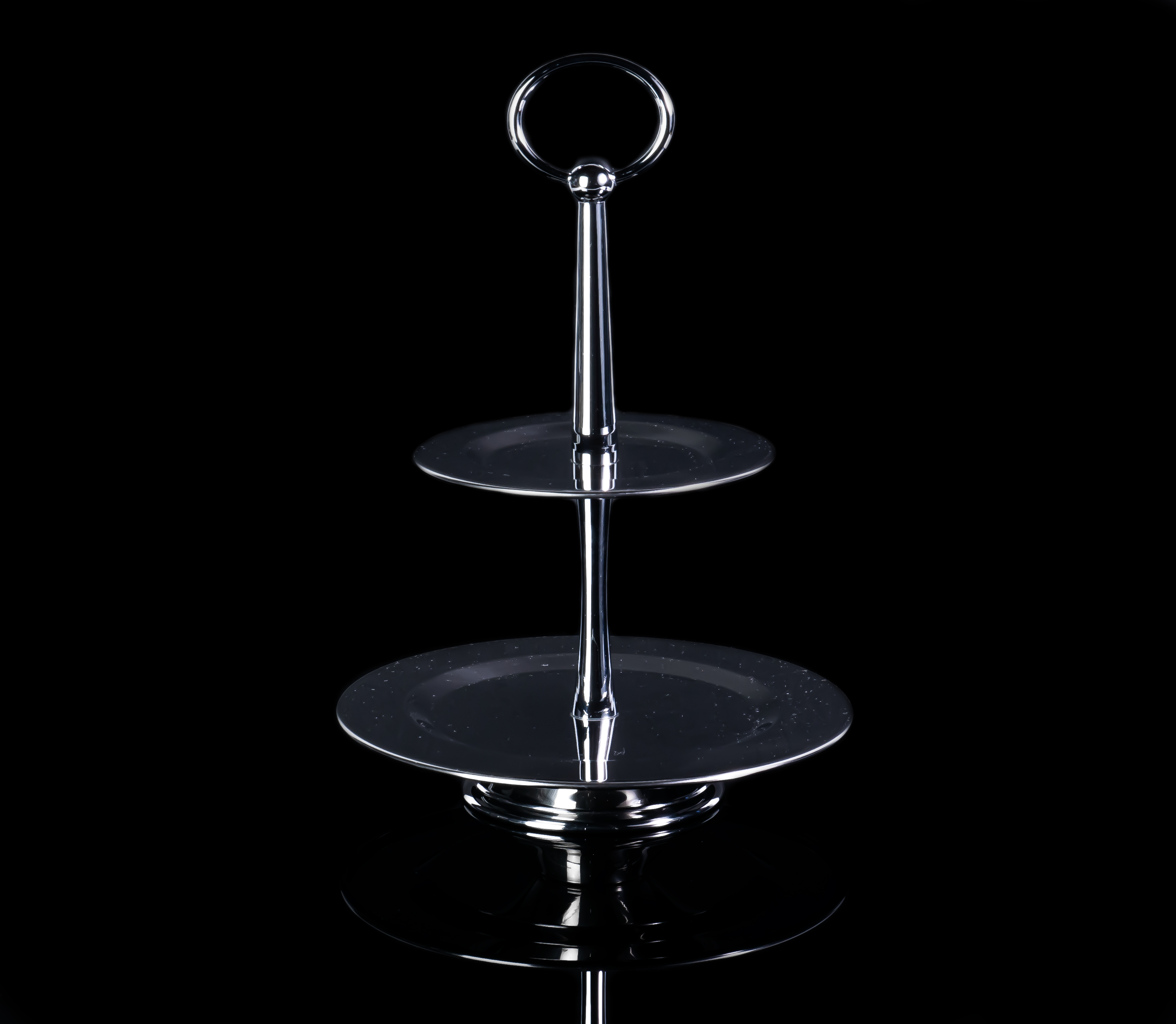 Mini Etagere ca. 20 cm hoch, 2 Ebenen